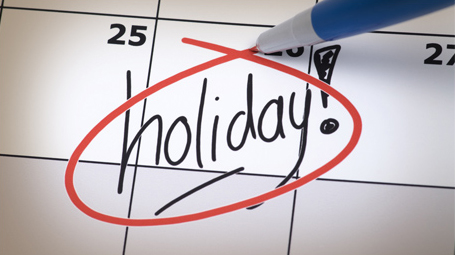 Blog Holidays