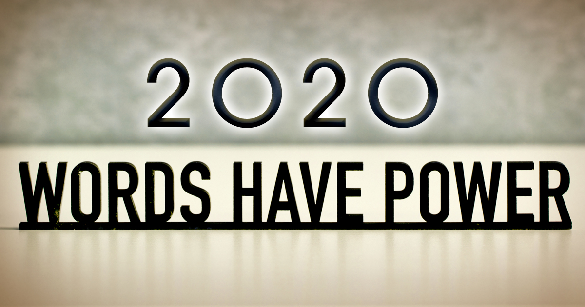 Blog 2020 Words