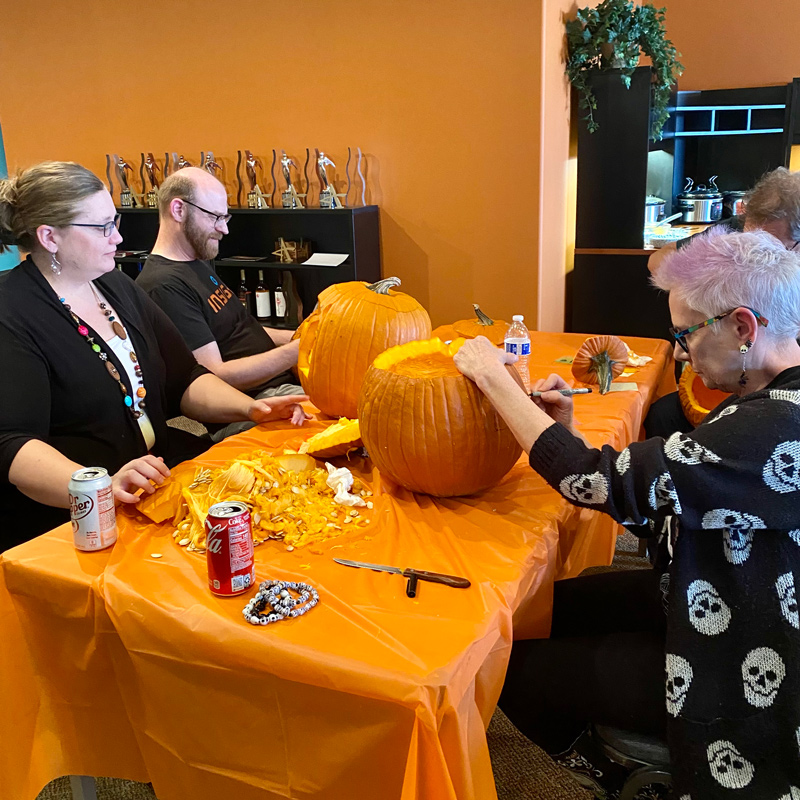 Pumpkin Carving at Insight