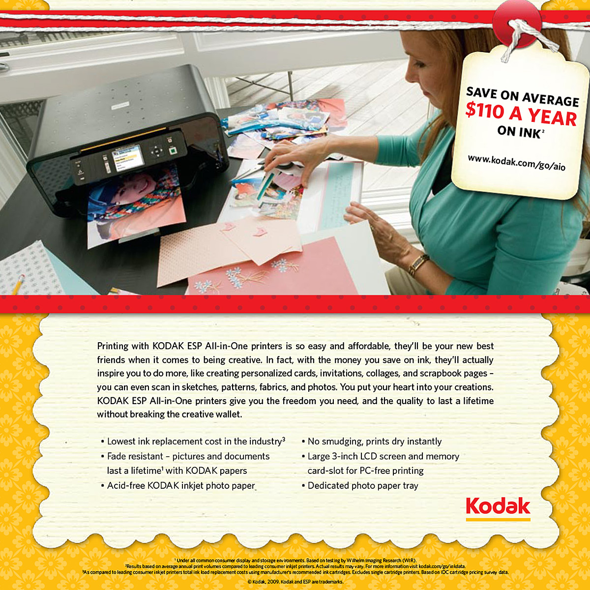 2008 Kodak Scrapbook Flyer