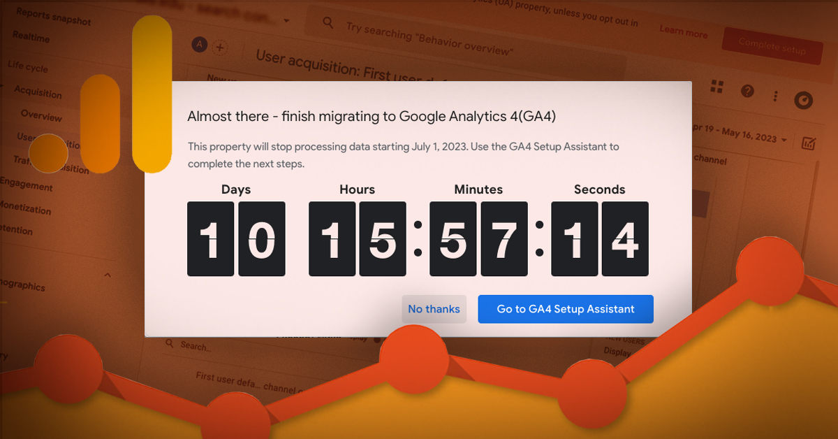 Google Analytics Countdown Clock
